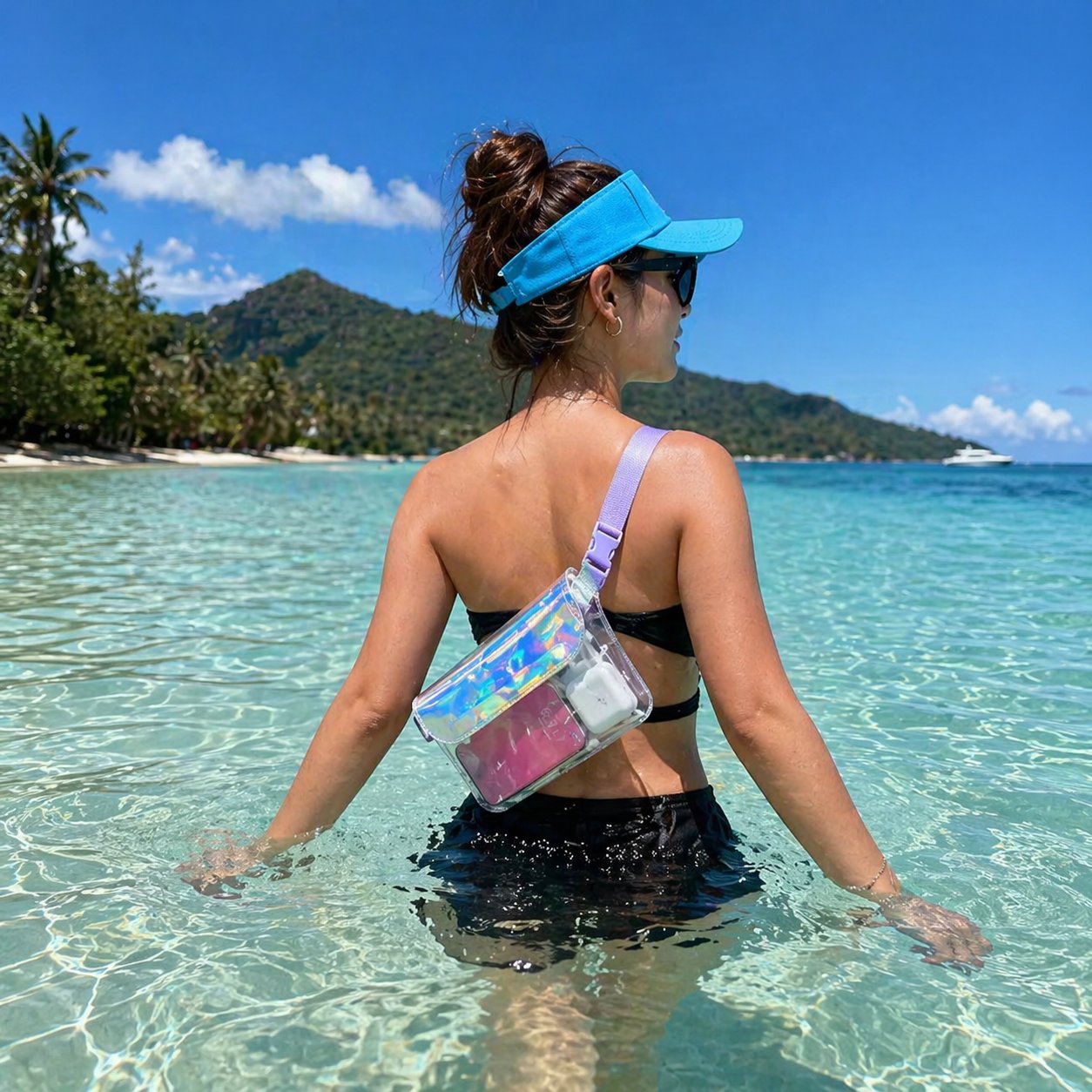 🚗 NUR HEUTE: 75 % RABATT ✨🌊 Hosday® Clear Waterproof Fanny Pack 2-Pack –Secure, and Ready for All Your Water Activities