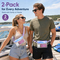 🚗 NUR HEUTE: 75 % RABATT ✨🌊 Hosday® Clear Waterproof Fanny Pack 2-Pack –Secure, and Ready for All Your Water Activities