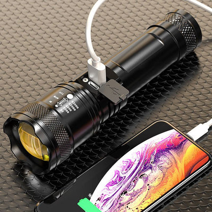 🔦Billhol® Super Strong Light Zoomable Flashlight